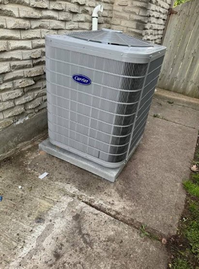 Mozee Gas Heating & Cooling — Carrier AC unit installation